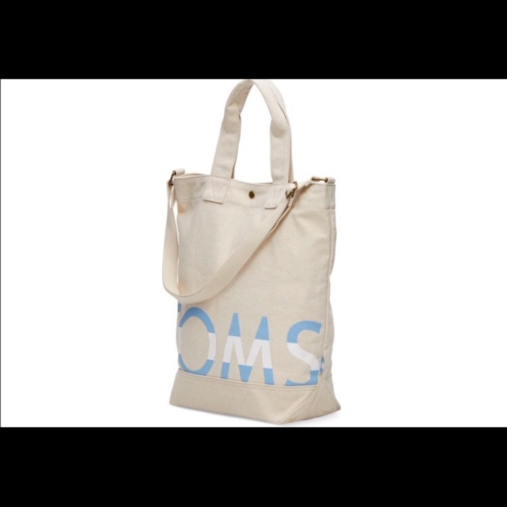 Tom’s Natural Compass Tote Brand New w Tags